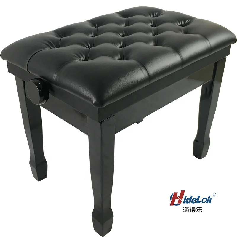 

Height Adjutable Piano Bench, Black