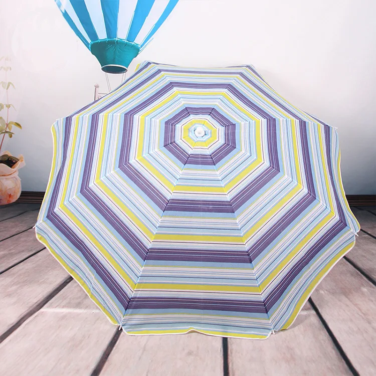 
Outdoor Camp Fishing Rainproof Sun Protective Beach Umbrella Summer Anti-UV Sun Umbrella 