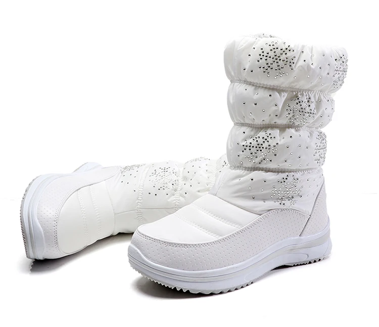 

Women's Winter Waterproof Fur Lined Frosty Snow Boots, As picture and also can make as your request