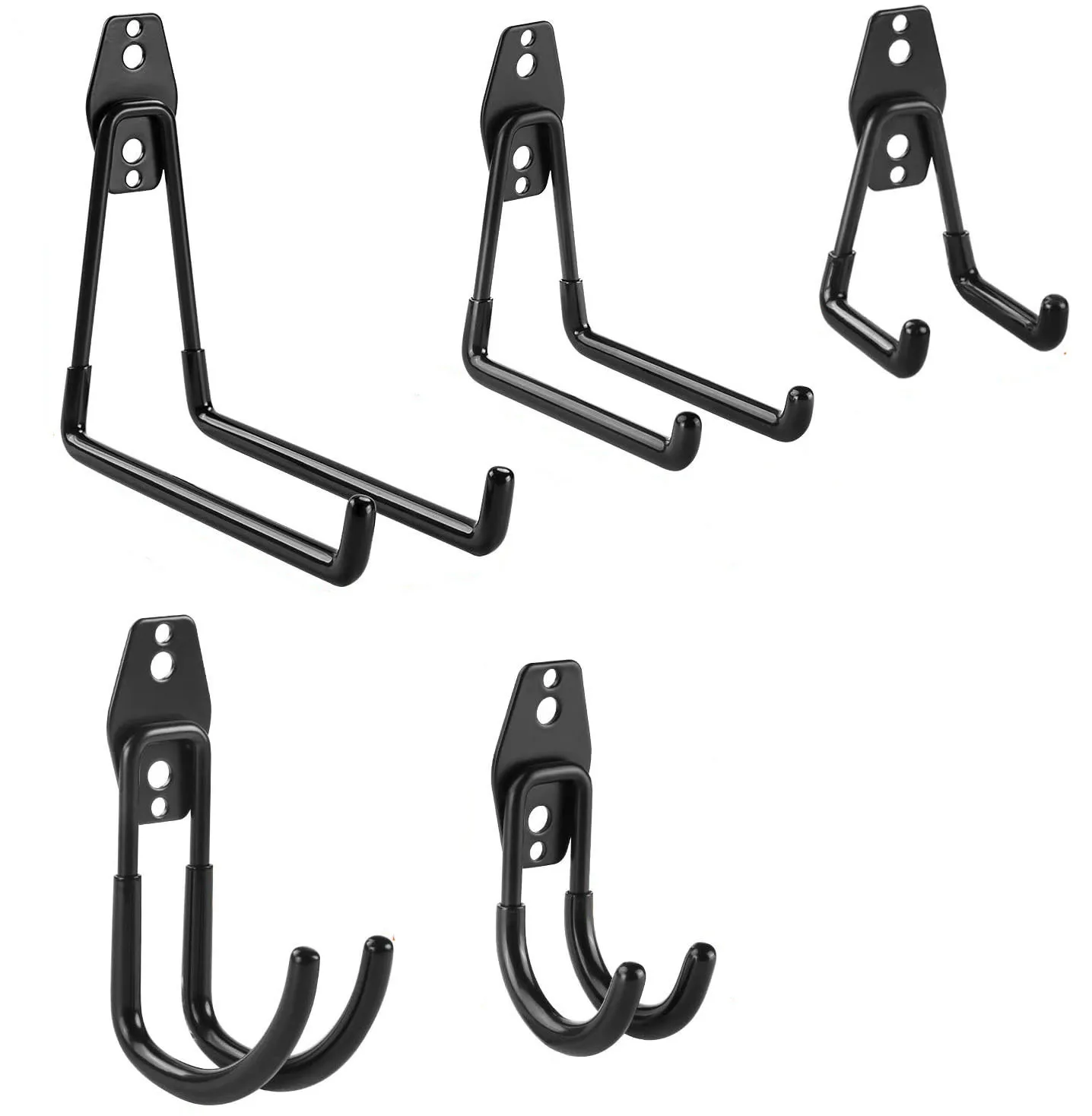 

Amazon Hot selling 10 pack 12 pack heavy duty wall mounted garage storage hooks
