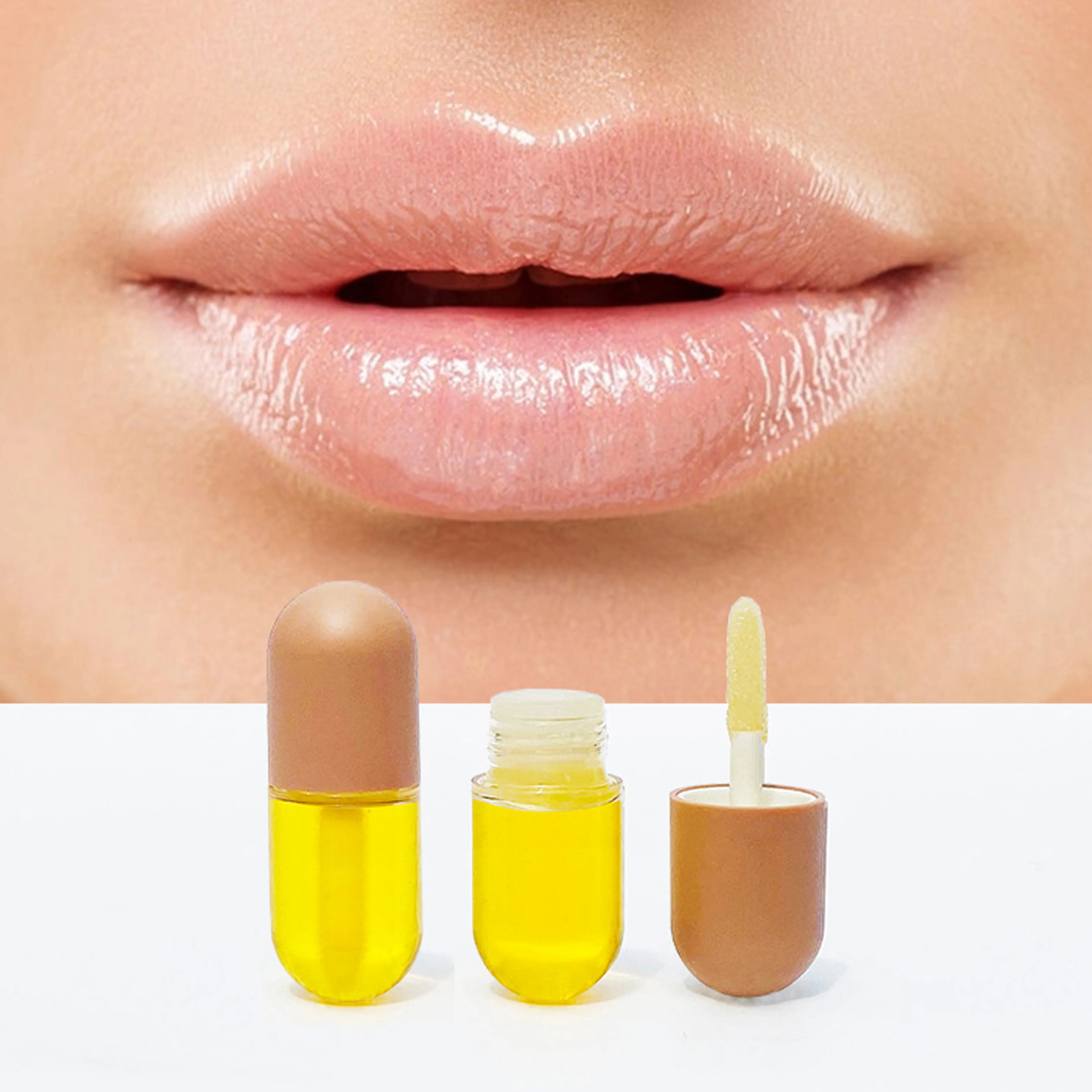 

OEM Private label Liquid Lipstick Shiny Cream Lipgloss Moisture Lip Oil Plumper, 1 colors