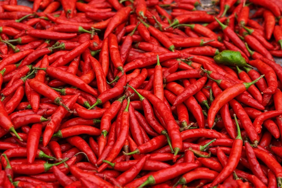 Chili Threads: The Vibrant Red-Orange Embroidery Essential