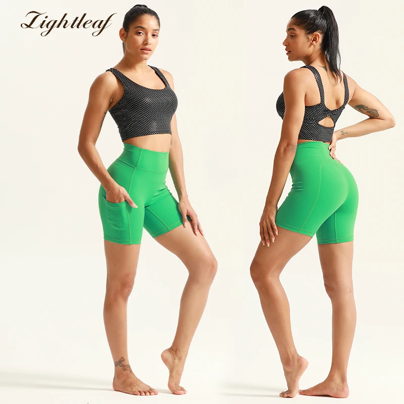 

Factory Custom Wholesale Latest Design Seamless Woman Running Sport Shorts Quick Dry High Waisted bicycle Yoga Shorts