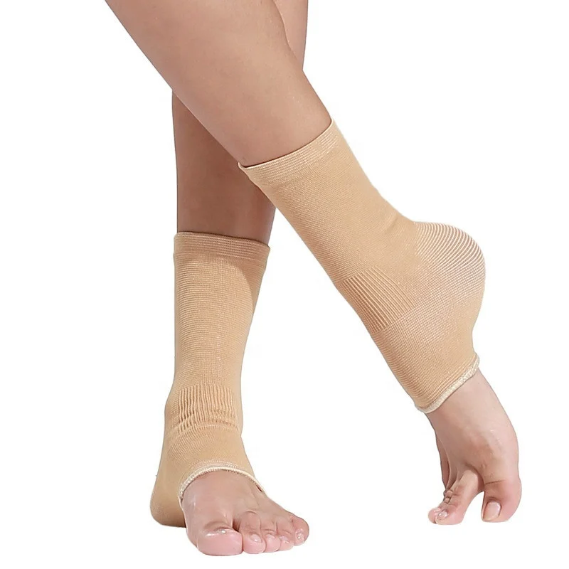 

Ankle Support Compression Foot Sleeve Plantar Fasciitis Socks, Beige