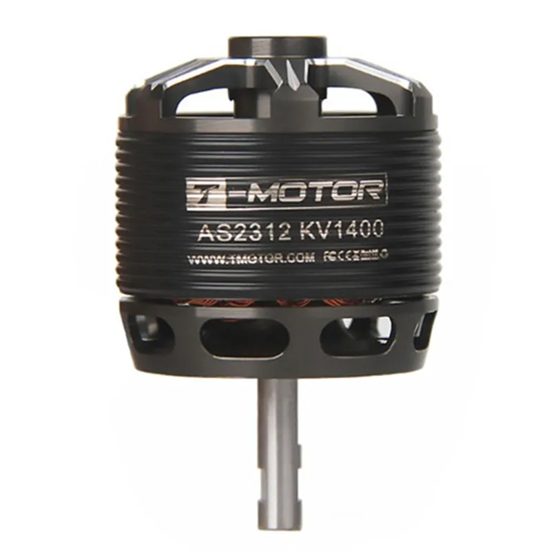 

T-MOTOR AS 2312 Long Shaft 1150KV 1400KV 3S 4S 357W Brushless Motor for Fixed Wing Aircraft small 3D RC Drone