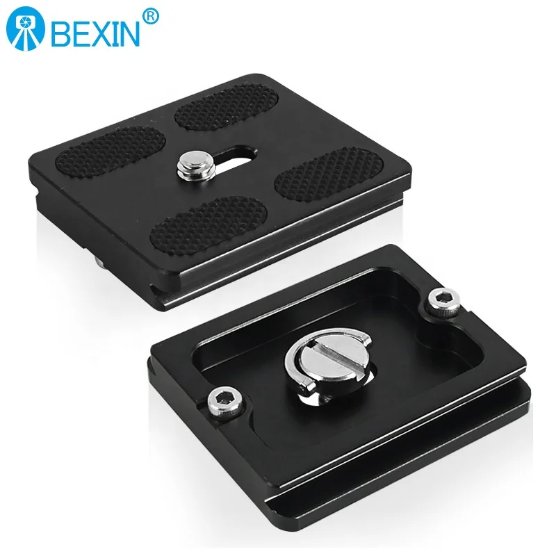 

BEXIN Universal Camera Accessories PU50 38.5mm arca swiss camera tripod Quick Release QR Plate For Benro Canon Camera Dslr