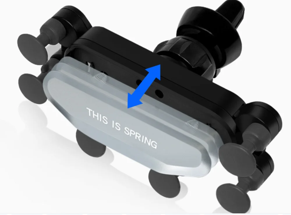 
Top sellers 2020 for amazon Gravity phone holder Universal Mini Air Vent Mobile Cell Stand Car Mount Phone Holder 