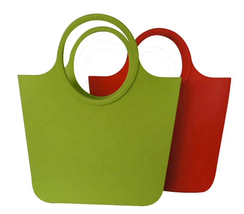 

2021 new design China factory supplier bogg bag silicone beach, Customized color