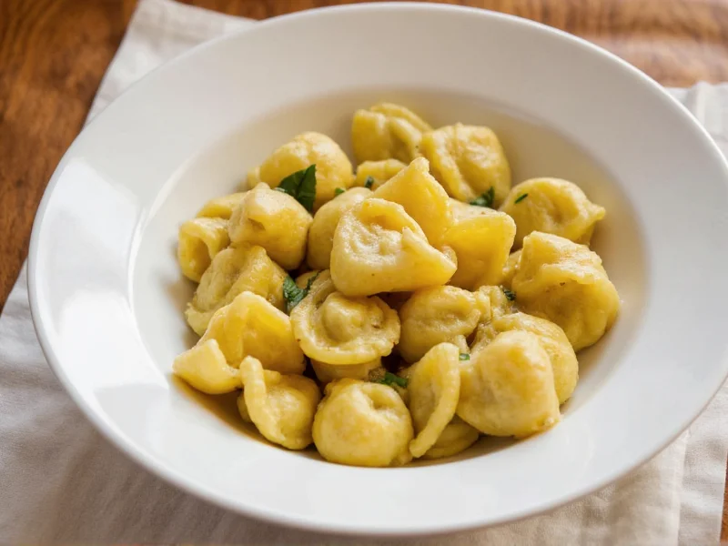 homemade tortellini