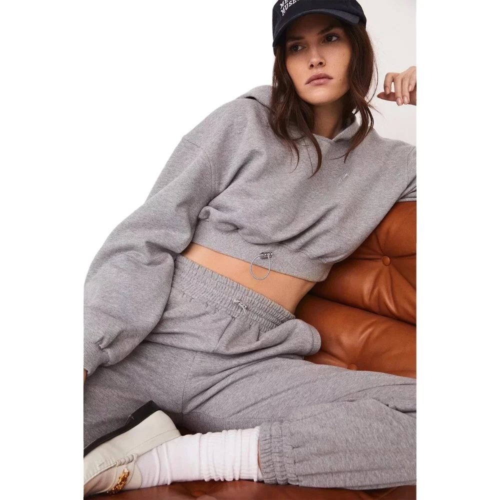 

Wholesale 2022 Soft Fleece Loose Sports Cotton Women's Oversized Hoodie Sweatshirts
