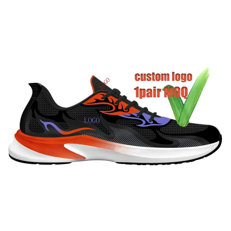 

Customized Brand Sports Luxury Original Fully Logo Shoe Eva Casual Private Label Custom Shoes