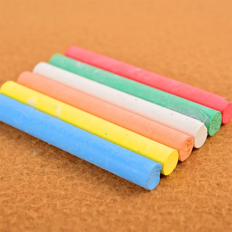 Wholesale Custom Colour Chalk School Chalk Stationery Water Soluble