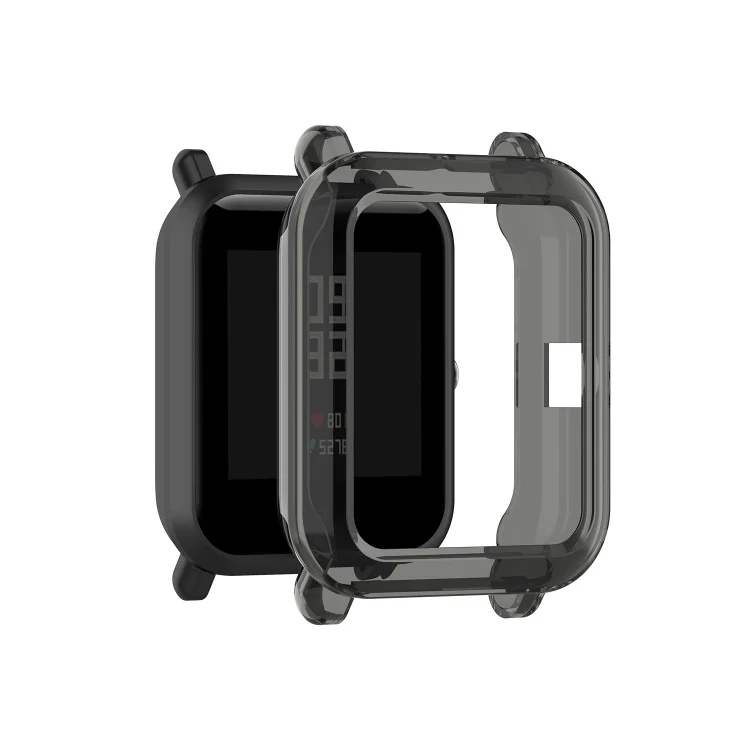 

Soft clear case bumper for Amazfit GTS2 mini, for Amazfit pop pro smart watch protective cover