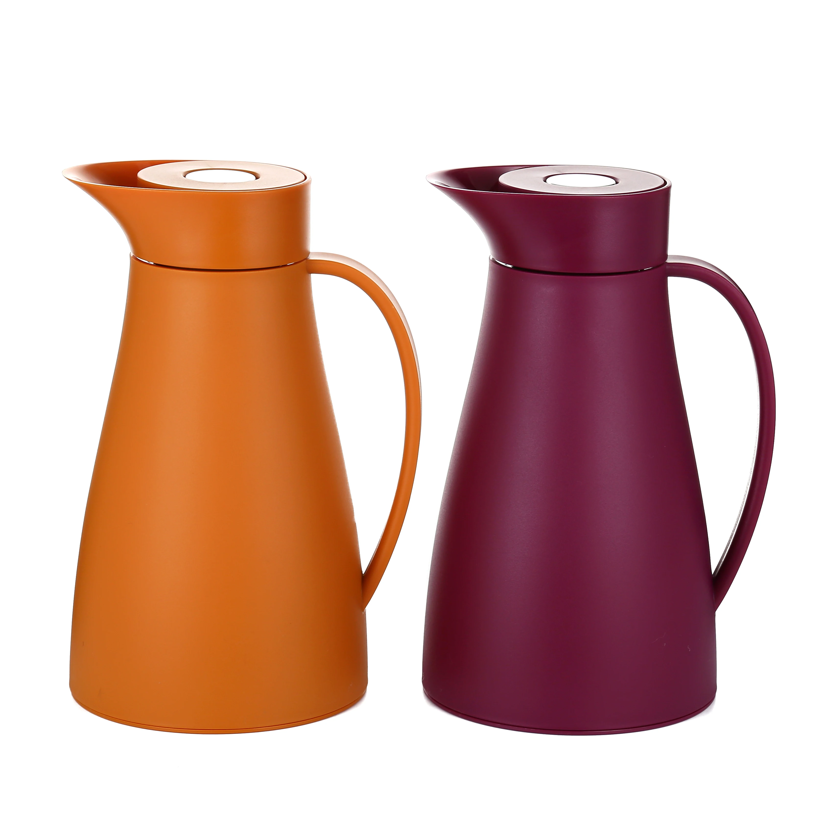 

Customized Wholesale High Quality Tea Pot With Glass Inner Insulated Coffee Pitcher With Handle