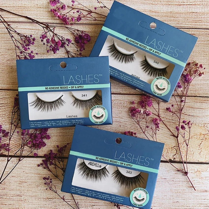 

Violetsun wholesale 3D private label handmade invisible clear band silk false eyelashes