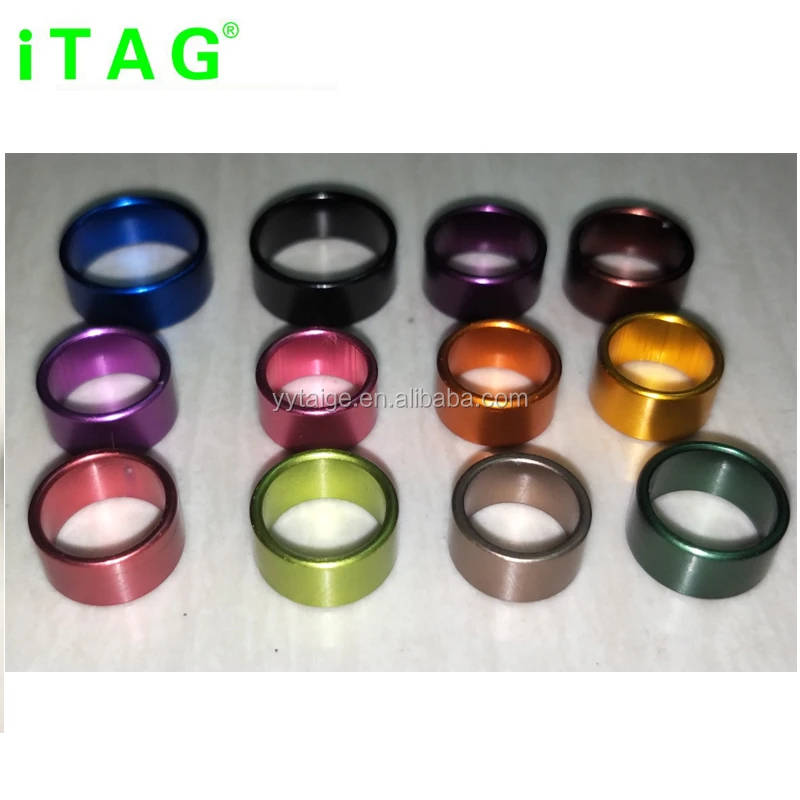 

2-15mm customized personal homing pigeon rings foot rings leg band for lovebirds tracking management, Red, green, orange,etc customizable