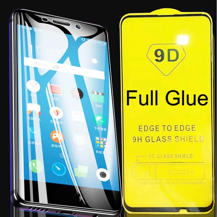

Original really 9D 9H 0.33MM full glue edge to edge cell phone tempered glass screen protector for nokia 7.1 plus