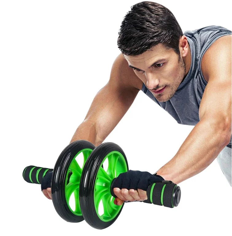 

Huanwei 2020 Hot Sales Muscle Exercise Equipment Abdominal Press Wheel Roller Home Fitness Equipment Gym Roller