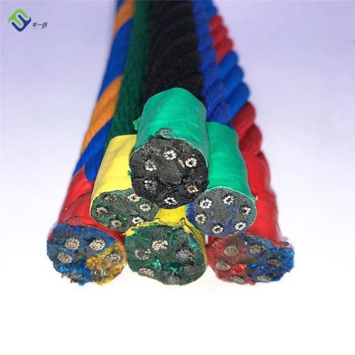 

16mm Polyester Playground Rope / PP Polypropylene Climbing Net Combination Rope, All regular colors