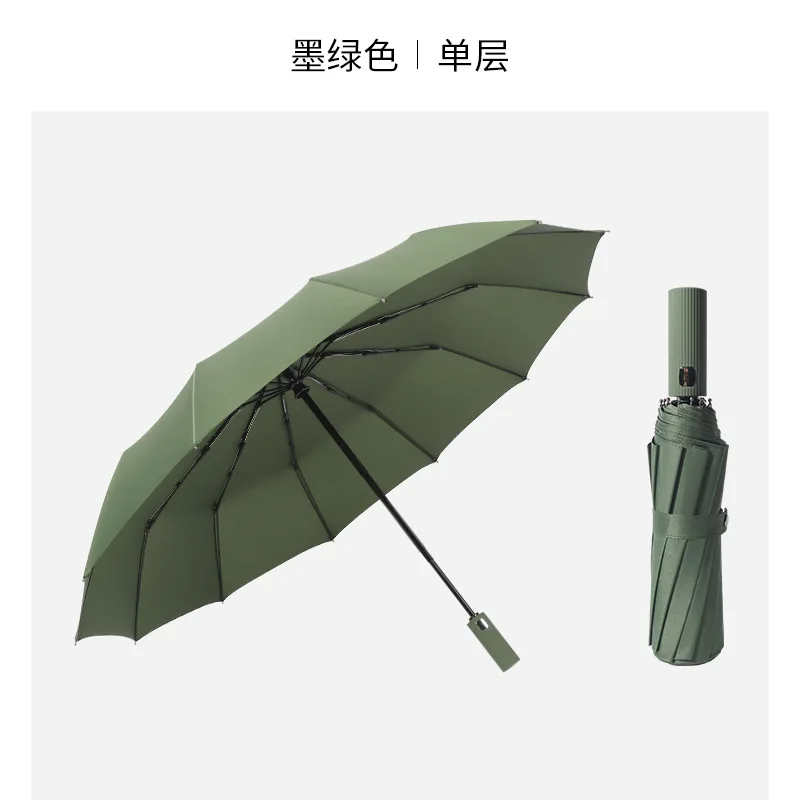 

X310 Stock Match 12k Promotional Travel Automatic Windproof Protection Umbrella, Customized color