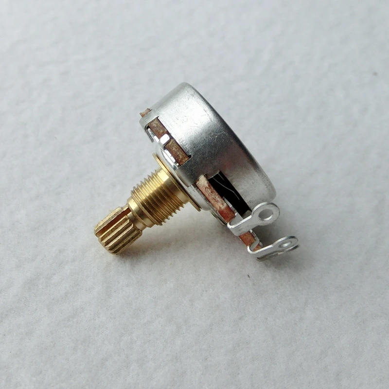 15mm Brass Shaft Full Size Guitar Pots With A500k/b500k Output For