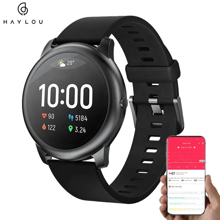 

Global Version Original ip68 Ls 05 Smartwatch reloj inteligent Xiaomi Mi Watch Sol S05 Smart Watch Solar Haylou Ls05