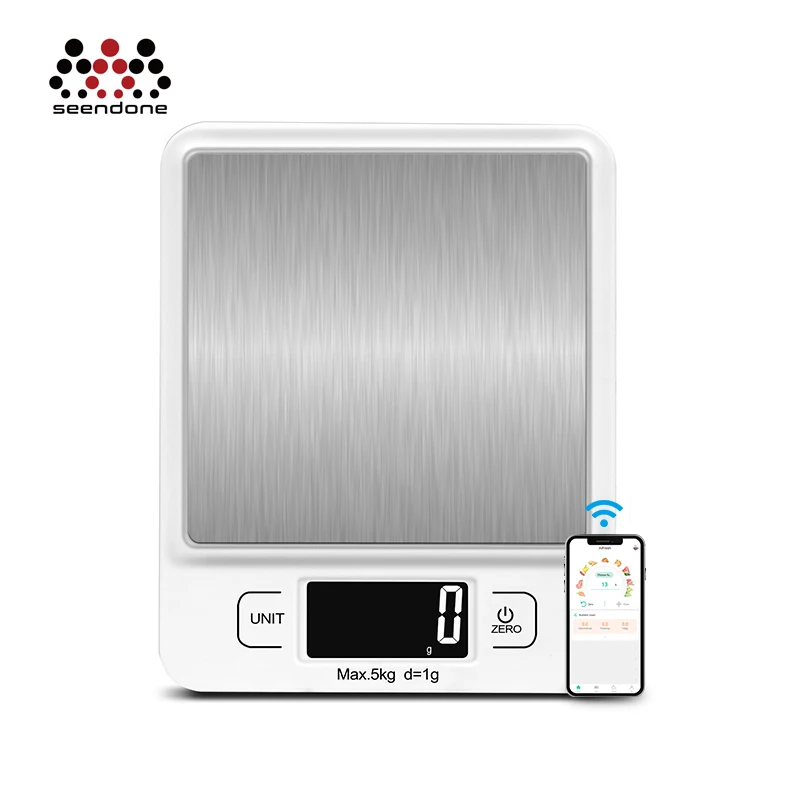 
Rechargeable Smart Digital Bluetooth Nutrition Scale Wholesale Kitchen Digital Food Electronic Scale 