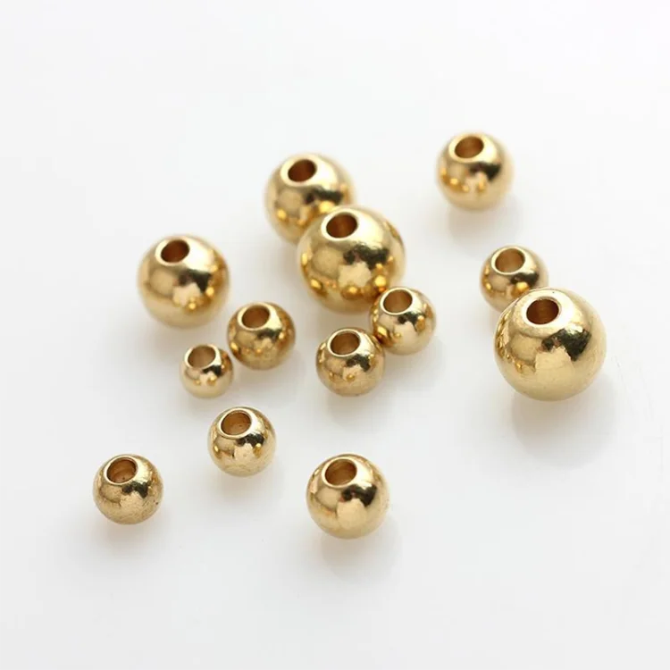 

XuQian Good Quality Round Spacer Beads Wholesale For Bracelet Jewelry Making