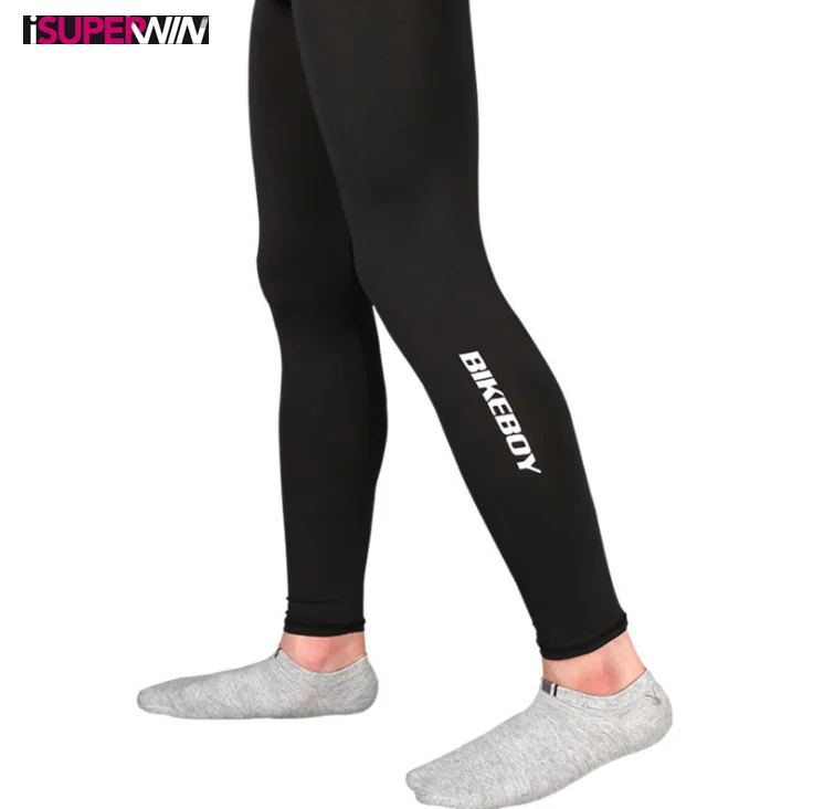 

Customized Logo Running Basketball Cycling Long Riding Knee Leg Sleeve Elastic Breathable Compression Legging