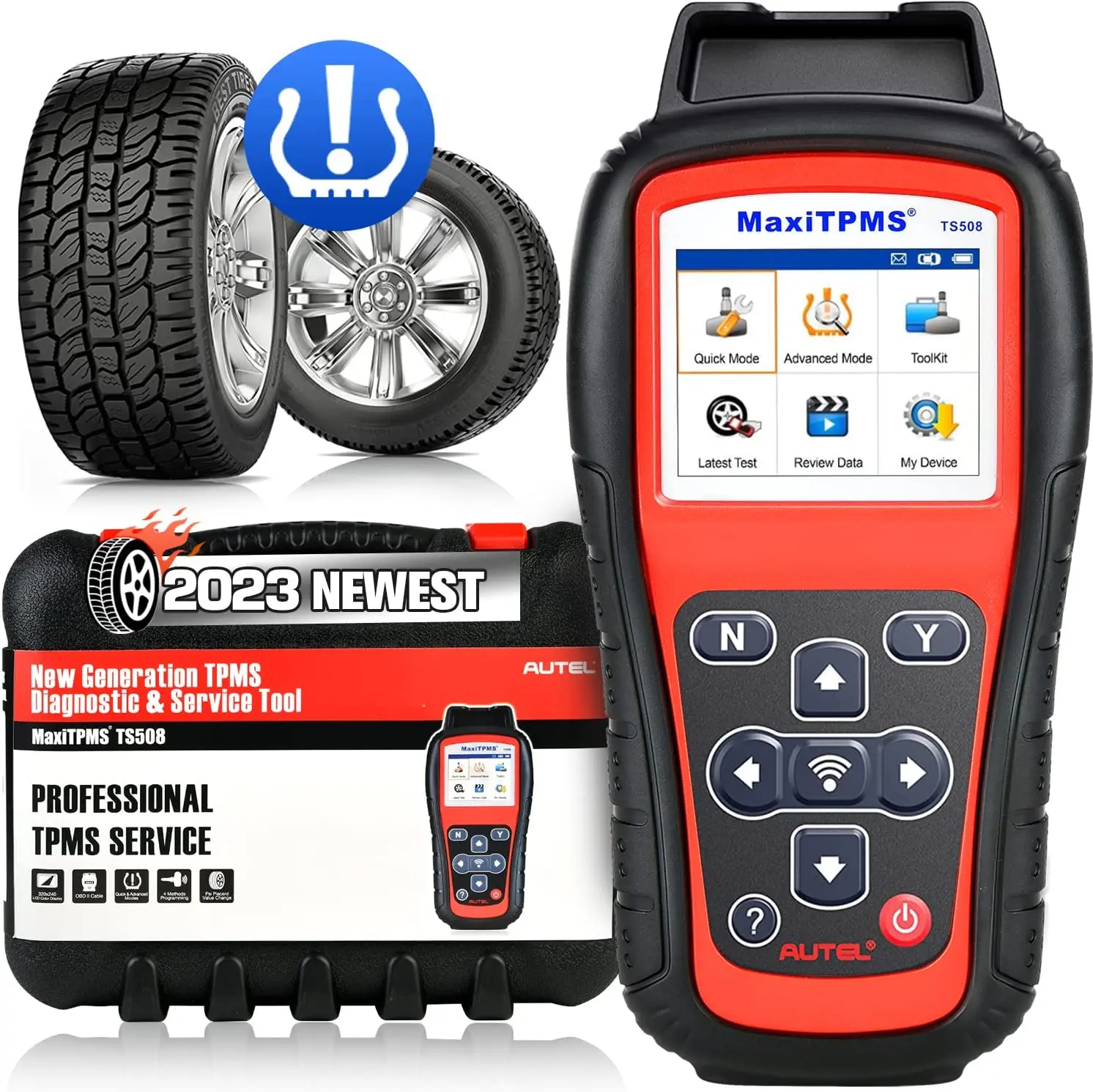 

2023 WIFI Function Autel MaxiTPMS TS508WF 4pcs sensor TPMS tire 433mhz 315mhz Tyre Replacement diagnosis Tools Code Reader