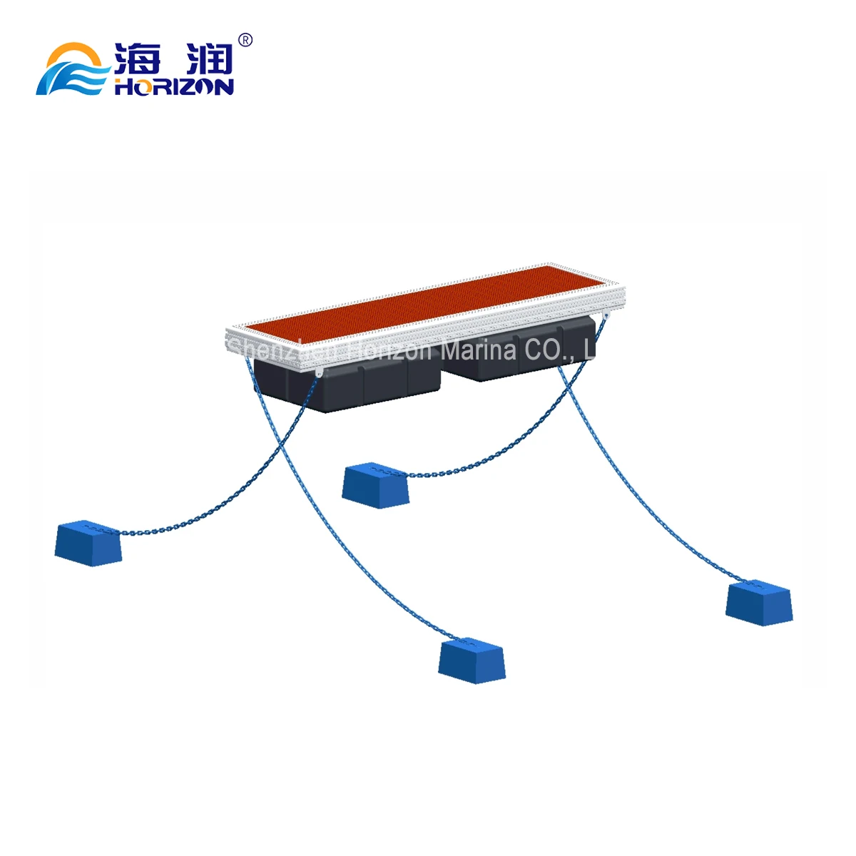 Sgs Certified Float Floating Dock Floating Structure Floating Concrete