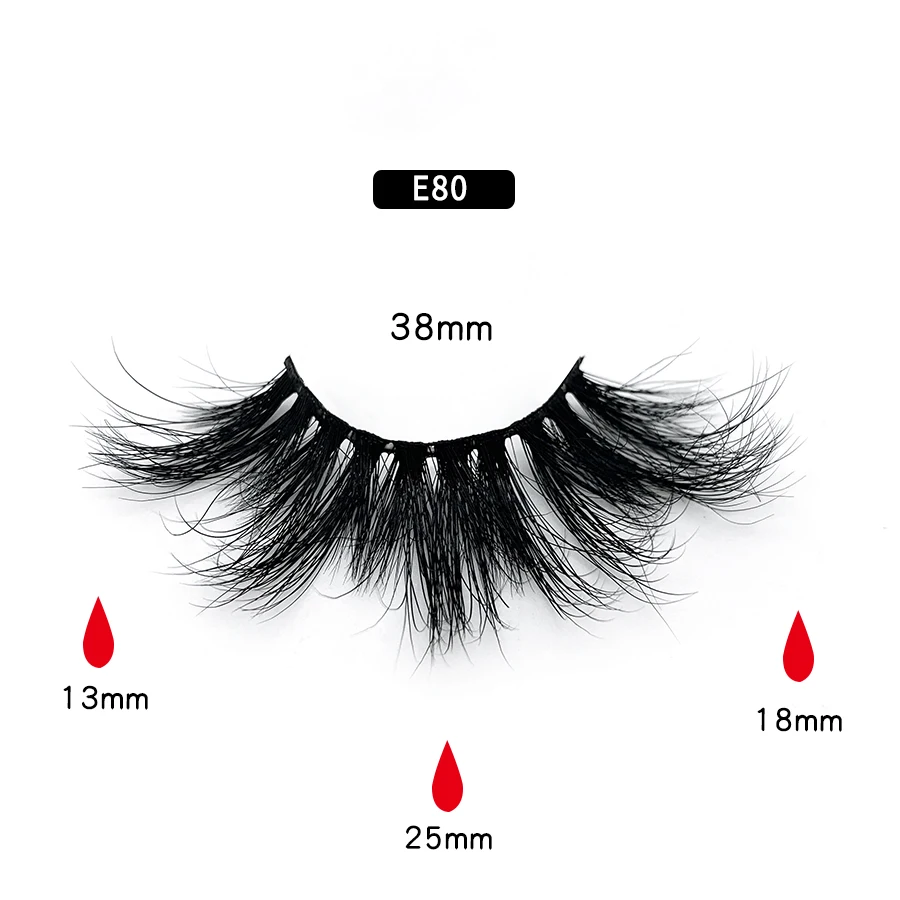 

False eyelashes natural eyelashes and packaging adhesive eyelashes, Black