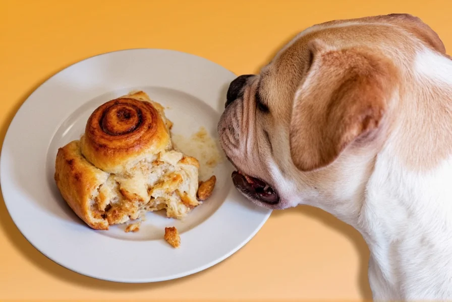 can dogs eat cinnamon rolls