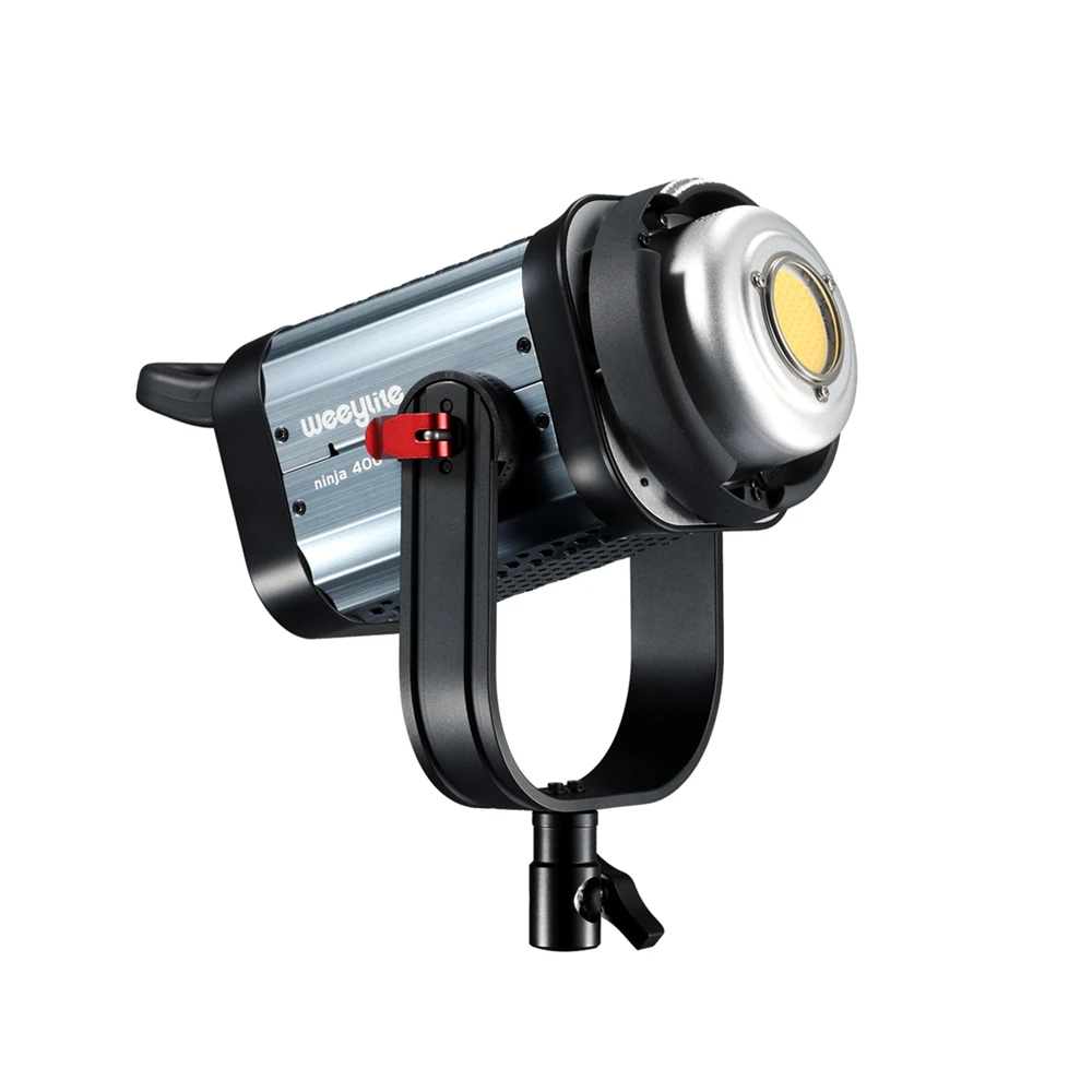 

Weeylite ninja400 150W Bi-color 2500k-8500k LCD Panel LED Video Light Continuous Output Bowens Mount Studio Light App Control
