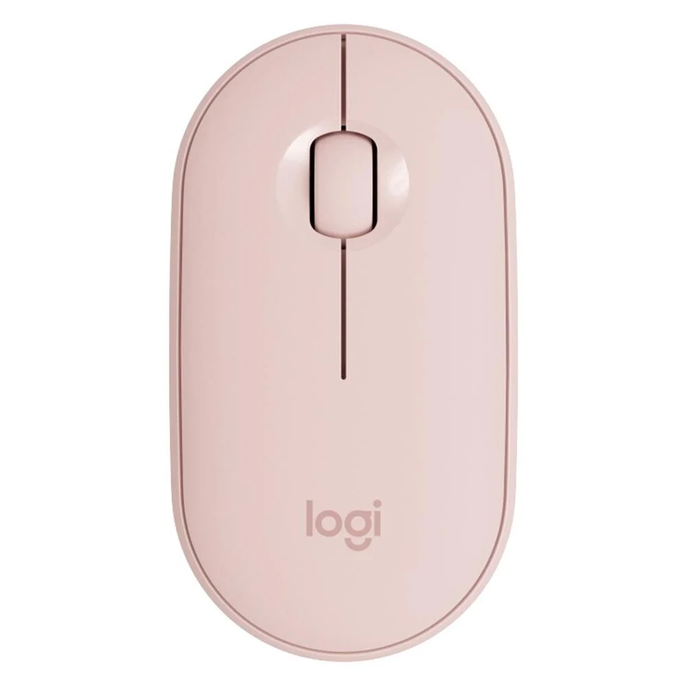 

Logitech Pebble M350 Wireless Mouse With For Laptop Notebook Pc, Black,white,blue,pink,green