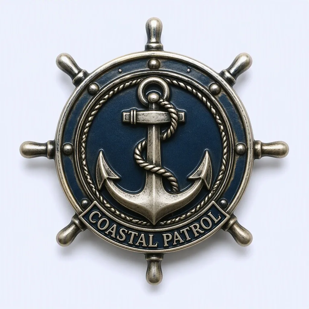 Coastal Patrol Naval Anchor