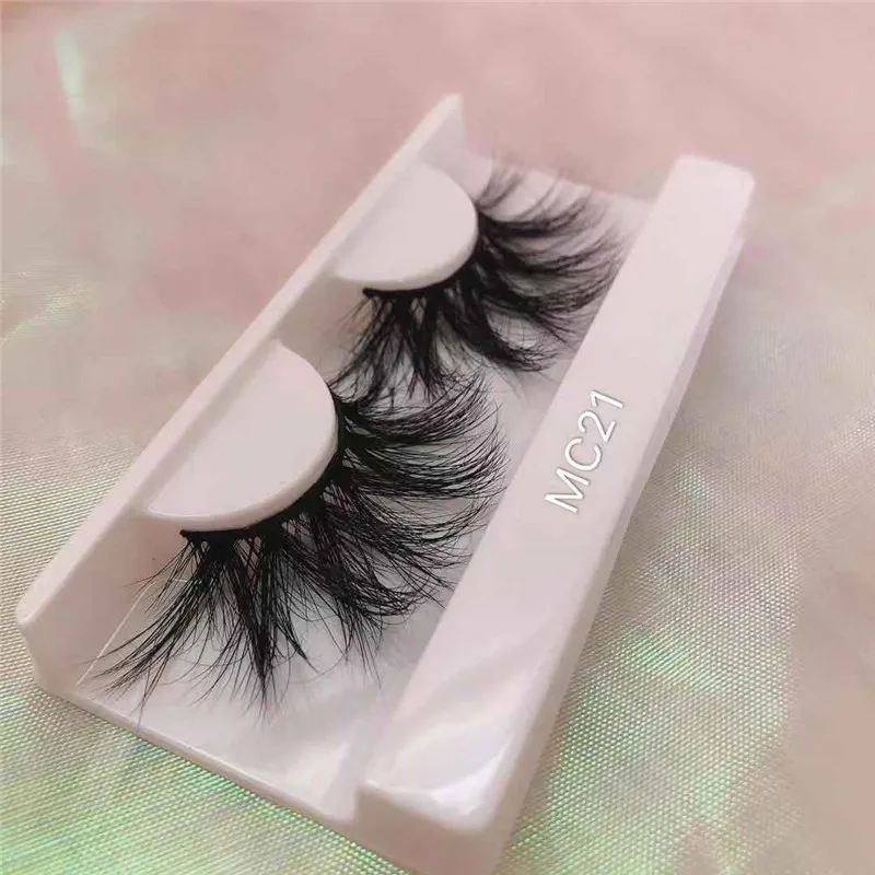 

3d 25mm lashes strip dramatic false eyelashes thick long fluffy soft wispy eyelash luxury mink lahes vendor