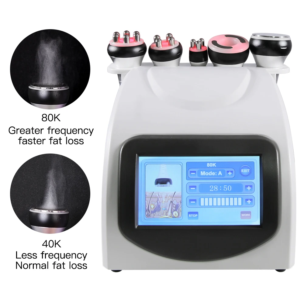 

80k cavitation machine professional wrinkle remover for face body fat removal