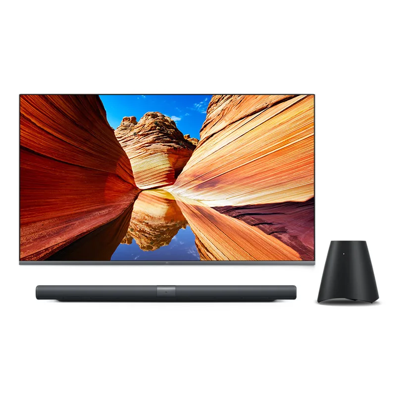 

New Model Xiaomi Mural TV 65 inch Ultra Thin Bezel Big HD Flat Screen Mi Remote Control Televisores Smart TV Conical Soundbar