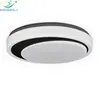 Hot sale dimmable round plastic ceiling light fixture led modern flush mount remote operated led ceiling light