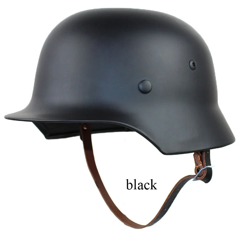 
High Quality German M35 Helmet Steel Helmet Black Green Grey Tactical Airsoft Helmet Military Special Force Safety Equipment 