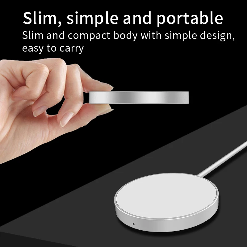 
Magnetic Wireless Charger Magnet Charger For Magsafe For iPhone 12 For iPhone 