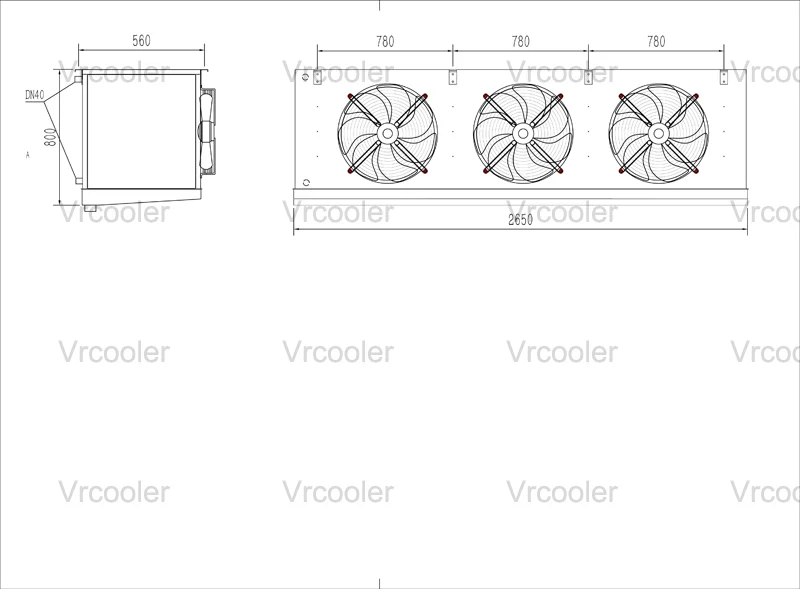Unit Cooler, VRCOOLER, 220V, 8.-169kw - detail 18