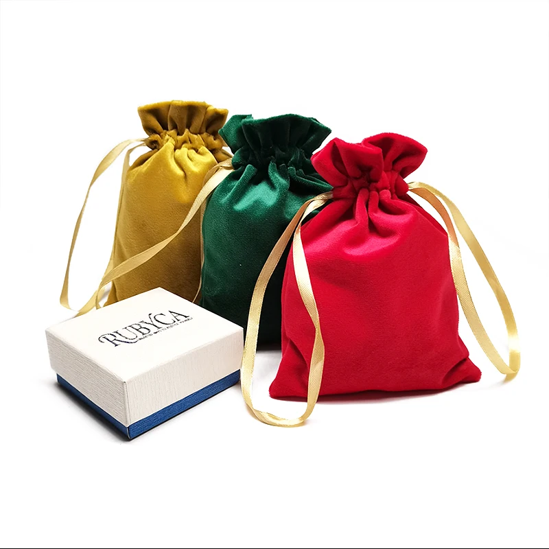 

High quality luxary dutch velvet small custom logo cosmetic pouch bag, Customized color