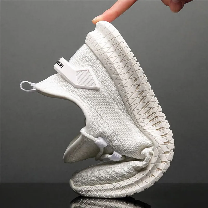 

Men's shoes breathable mesh cloth shoes, Black ,white