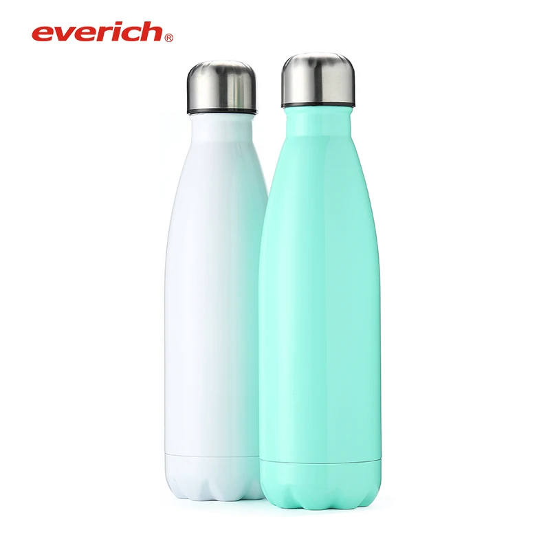 

2020 In Stock Amazon Hot Selling 500ml Drink Cola Shape Thermal Insulated Fast Delivery Gym Stainless Steel Water Bottle 24, Customized color stainless steel water bottle