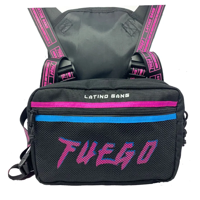 

Fashion latest travel outdoor sport front men woman cross chest rig bag, Customize color