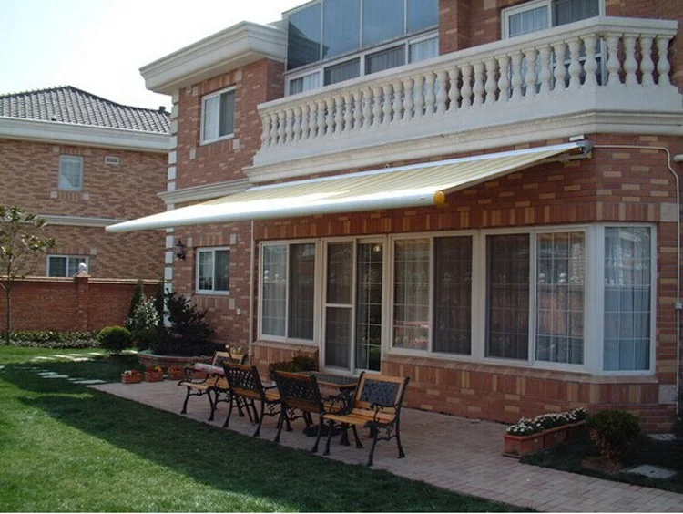 
4*3m Manual automatic integration Retractable awning Premium markise/aluminum awning 