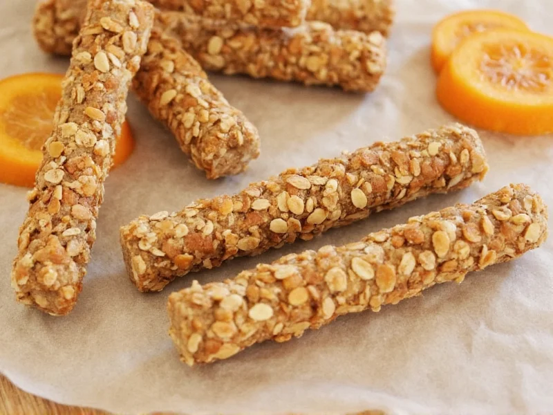 homemade pumpkin and oatmeal dog snack sticks mydogrecipe com