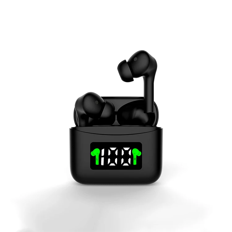 

Private Label Wireless In-ear j5 Hifi Ipx5 Waterproof Sports Headphones Handfree Earbuds, White/black/forest green